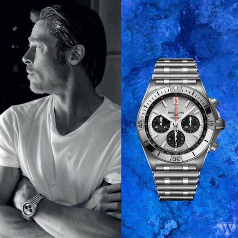 brad pitt breitling ambassador
